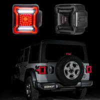 XKGlow LED Smoked Lens Tail Light Kit with Brake, Turn, and Reverse