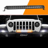XKGlow 20" Fog, Strobe, and High Beam LED SAE Light Bar add on (Without Switch and Wire)