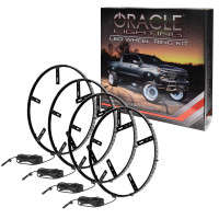 Oracle Lighting LED Illuminated Wheel Ring - Single (Aqua)