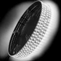 Oracle Lighting LED Illuminated Wheel Rings Double LED (White)