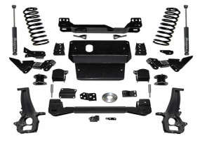 SUPERLIFT 4" Lift Kit w/ Superlift Rear Shocks (12-22 Ram 1500/19-23 Ram 1500 Classic | 4WD | Gas/Diesel), part of Custom Offsets collection of Superlift Suspension Kits