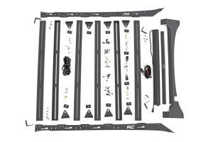Rough Country Roof Rack | FR 40 Inch Single Row BLK LED | (15-18 Ford F-150)