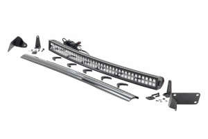 Rough Country LED Light | Bumper Mount | 40" Black Dual Row