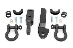Rough Country Tow Hook to Shackle Bracket | D-Ring Combo