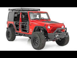 Rough Country Roof Rack | Without LED Lights (18-24 Jeep Wrangler JL/JLU | 4WD)