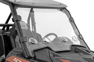 Rough Country Vented Full Windshield | Scratch Resistant | (20-22 Polaris RZR 1000XP)