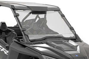 Rough Country Full Windshield | Scratch Resistant | (20-22 Polaris RZR PRO XP 4WD)