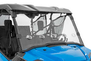 Rough Country Vented Full Windshield | Scratch Resistant | (16-22 Honda Pioneer 1000)