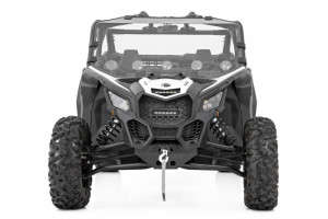 Rough Country Vented Full Windshield | Scratch Resistant | (17-22 Can-Am Maverick X3)