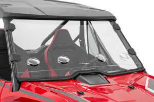 Rough Country Vented Full Windshield | Scratch Resistant | (19-22 Honda Talon 4WD)
