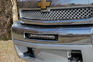 Rough Country LED Light Mount | Bumper | 20" | (07-13 Chevy Silverado 1500/ (07-10) Silverado 2500 HD)
