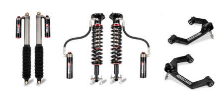 Cognito 2.5-inch Elite Leveling Kit | Elka 2.5 Reservoir Shocks (21-25 Ford F-150 | 4WD)