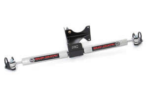 Rough Country N3 Steering Stabilizer | Dual (05-24 Ford F-250/F-350 Super Duty | 4WD)