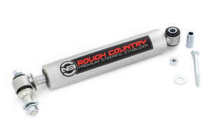 Rough Country N3 Steering Stabilizer (01-10 Chevy/GMC 2500/3500HD/87-06 Jeep Wrangler YJ/TJ)