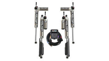 TeraFlex Falcon SP2 3.5 e-Adjust Piggyback Shock Kit | 2-4.5" Lift (18-25 Jeep Wrangler JL | 4 Door | Gas/Hybrid)