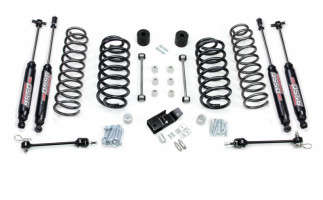 TeraFlex 4" Coil Spring Base Lift Kit w/ Quick Disconnects & 9550 VSS Twin-Tube (97-06 Jeep Wrangler/TJ)