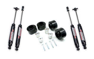 TeraFlex 2" Performance Spacer Lift Kit & 9550 VSS Twin-Tube Shocks (97-06 Jeep Wrangler/TJ)