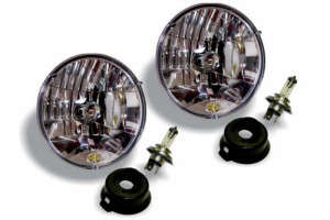 KC HiLites 7" 55w/60w Driving Halogen Headlight (Pair) | 07-18 Jeep Wrangler JK