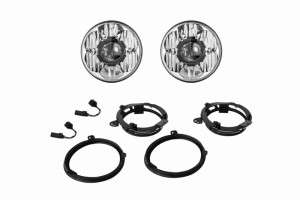 KC HiLites Gravity 7" LED Headlight (18-24 Jeep Wrangler JL/20-23 Gladiator JT)