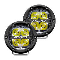 RIGID 360-Series 4" LED OE Off-Road Fog Light/ Spot Beam Backlight (Pair | White) 