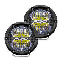 RIGID 360-Series 4" LED OE Off-Road Fog Light/ Drive Beam Backlight (Pair | White) 
