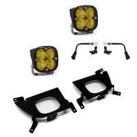 Baja Designs Squadron Pro LED Fog Light System | Amber (19-22 Chevy Silverado 1500/20-22 2500/3500 HD)