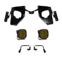 Baja Designs Squadron LED Fog Light System (Amber) | 16-18 Chevy/GMC 1500