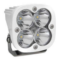 Baja Designs Single Squadron Sport Spot Beam Light Pods (Clear/White Body)