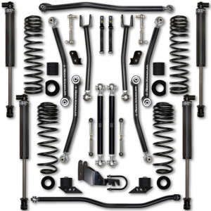Rock Krawler 3.5 Inch X Factor System w/ RRD 2.25" IFP Shocks (18-24 Jeep Wrangler JL | Gas | 2 Door | 4WD)