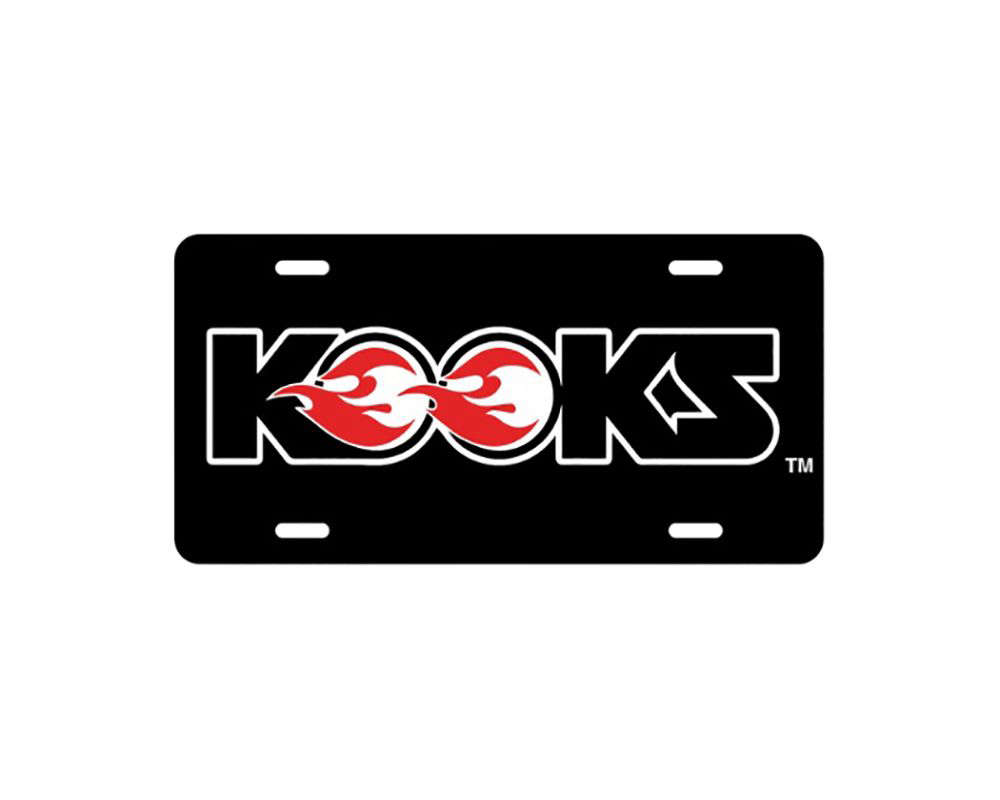 Kooks KW-LP-100647-KOOKS Logo Vanity Plate | TrailBuilt Off-Road