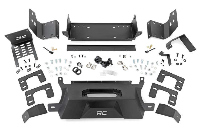 Rough Country Hidden Winch Mount (21-23 Ford Bronco 4WD)