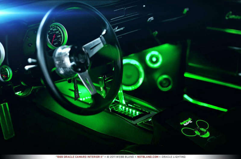 Oracle Lighting Pair 15 in. LED Strips Retail Pack, Green