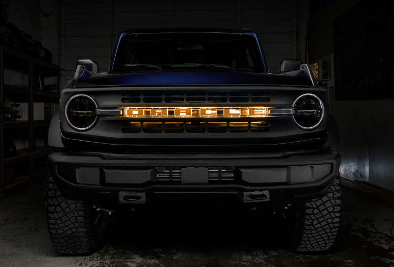 Oracle Lighting Universal Illuminated LED Letter Badges - Matte Black Surface Finish - I