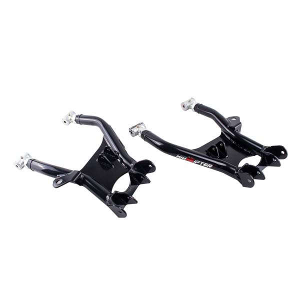 High Lifter APEXX Upper & Lower Rear Raked Control Arms | Black | 20-25 Can-Am Defender HD10 Models