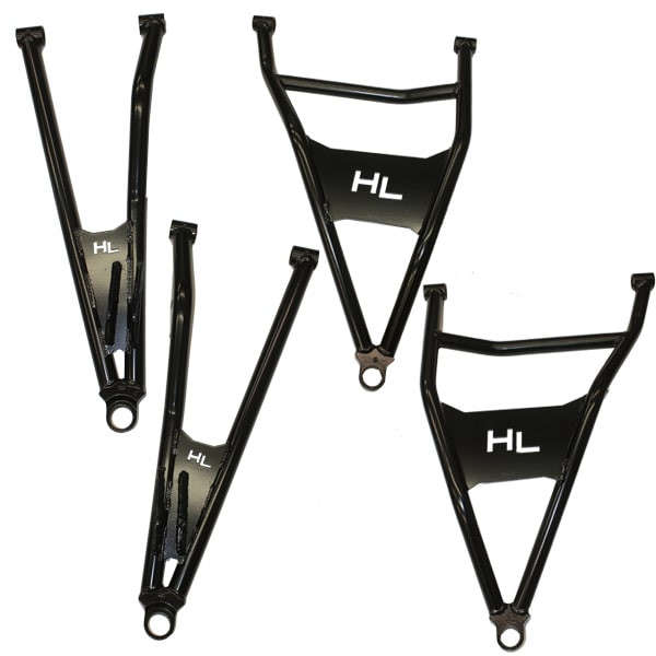 High Lifter Front Forward Upper & Lower Control Arms | Black | 17-25 Can-Am Maverick X3 Turbo