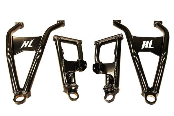 High Lifter Front Forward Upper & Lower Control Arms | Black (12-22 Kawasaki Teryx)