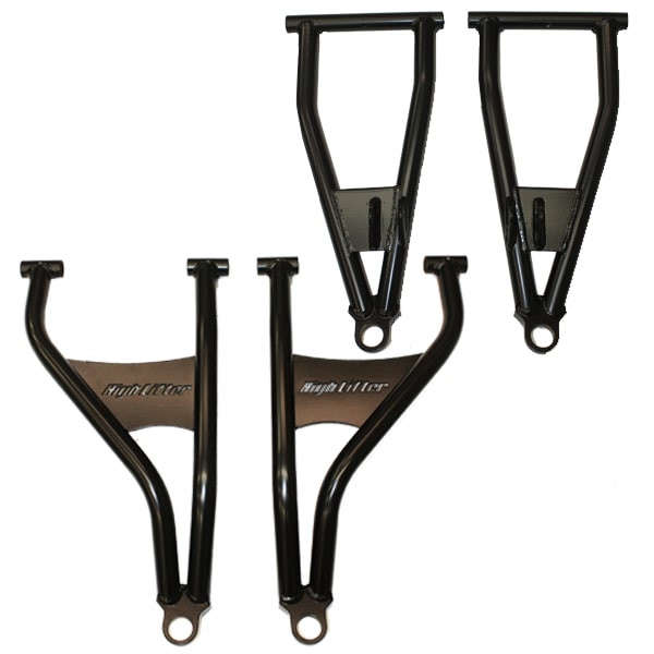 High Lifter Front Forward Upper & Lower Control Arms w/ Ball Joints | Red (13-19 Polaris Ranger)