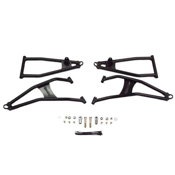 High Lifter Front Forward Upper & Lower Control Arms | White (11-14 Polaris RZR 900)