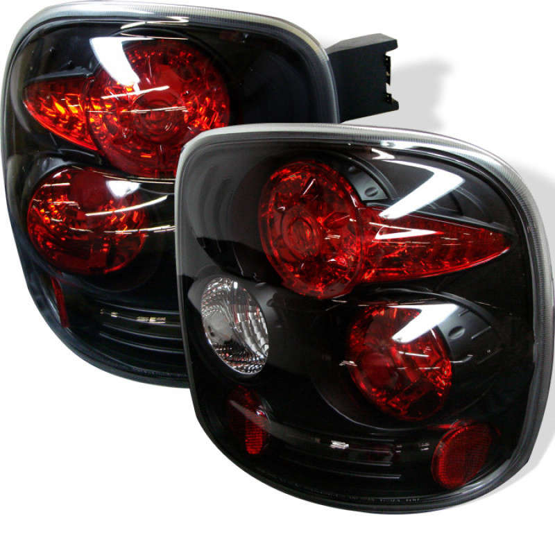 Spyder 5002105SPDR Euro Style Tail Lights (Black) 9904 Chevy