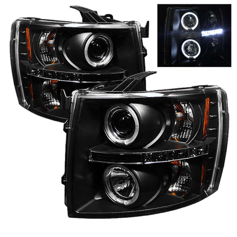 Spyder 5009494SPDR Signature Series Projector Headlights (Black) 07