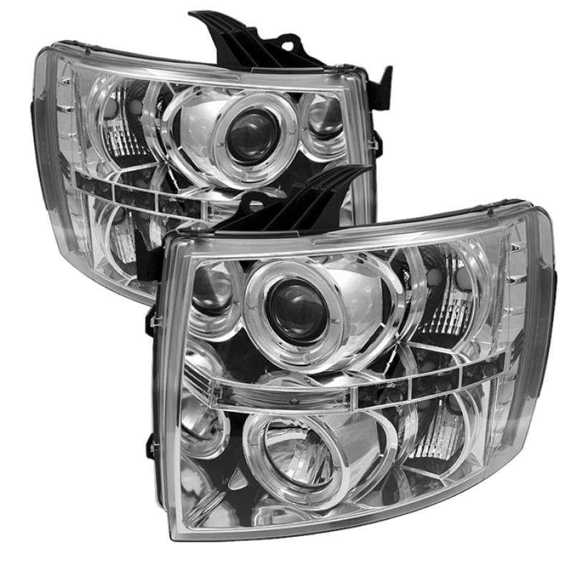 Spyder 5009500SPDR Signature Series Projector Headlights (Chrome) 07