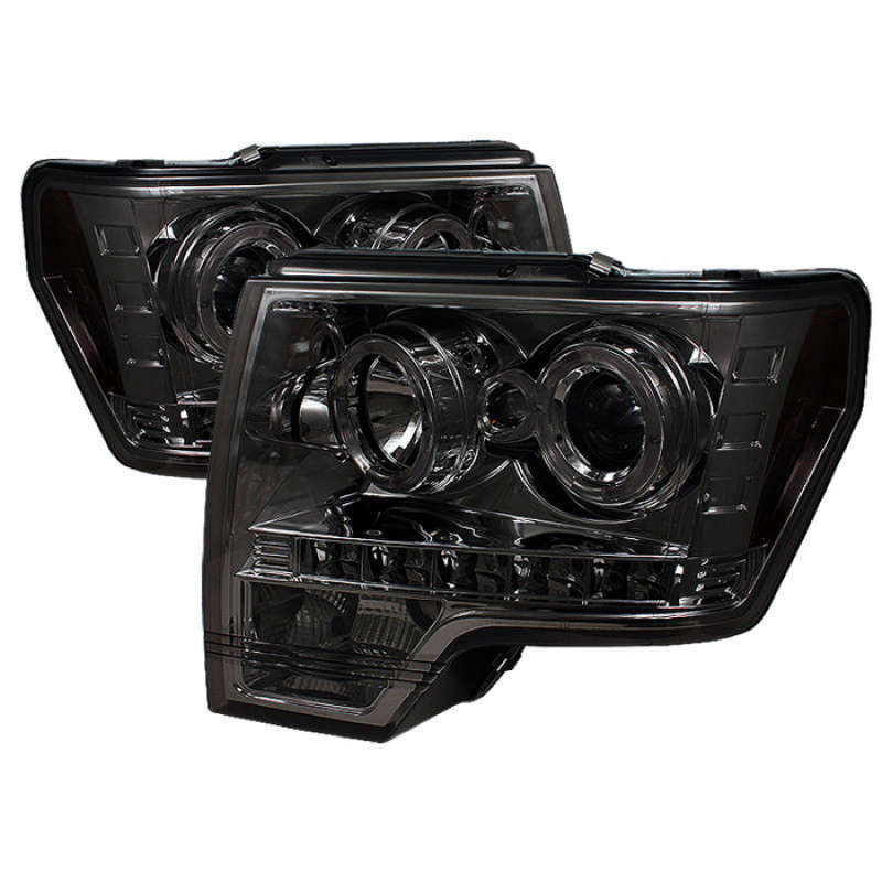 Spyder 5010254SPDR Signature Series Projector Headlights (Smoke) 09