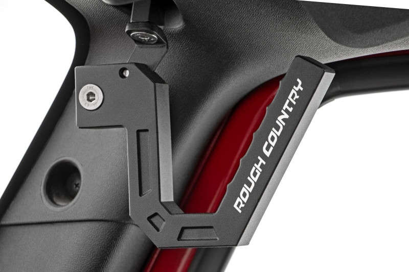 Rough Country Grab Handles | Alum | Front and Rear | 07-18 Jeep Wrangler JK