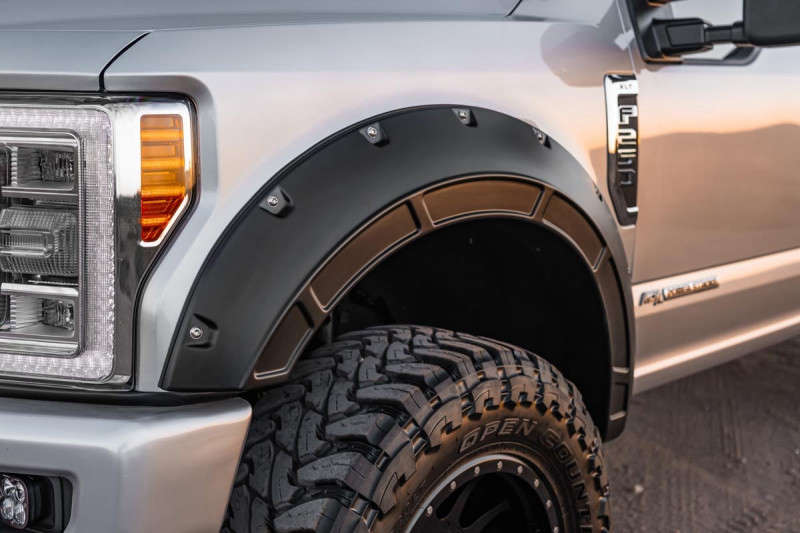 Rough Country AF21112G1RC Defender Pocket Fender Flares Black 17