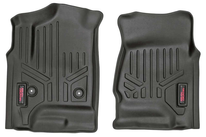 Rough Country M2141RC Floor Mats Front 1419 Chevy/GMC Silverado