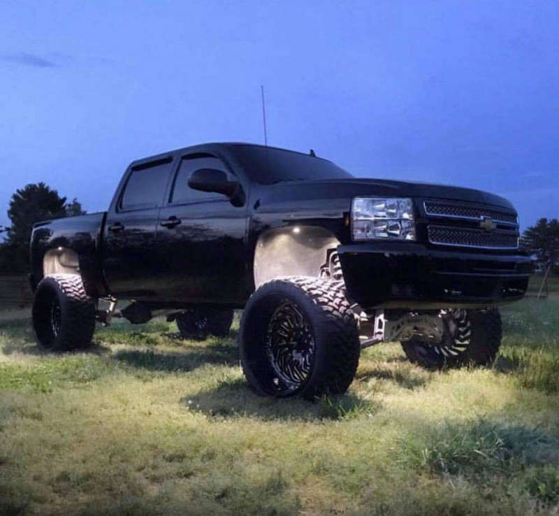 Black Label Lighting Rock Light Kit (WHITE) - 4 Pods