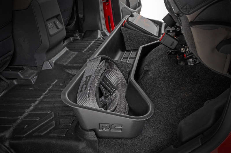 Rough Country Under Seat Storage| 05-23 Nissan Frontier 2WD/4WD | Crew Cab 