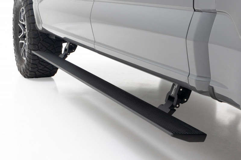 Rough Country Power Running Boards | Lighted | 15-23 Ford F-150 | Super Cab