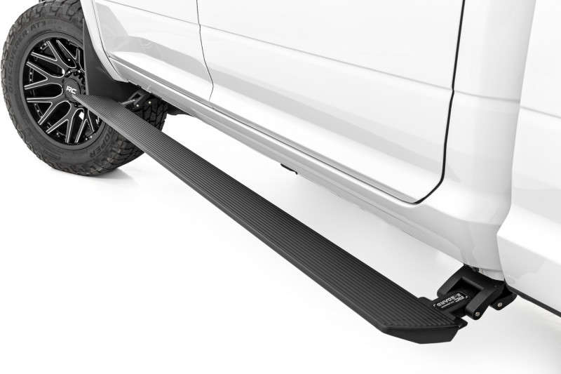 Rough Country Power Running Boards | Lighted| 10-23 Ram 2500 2WD/4WD | Crew Cab 