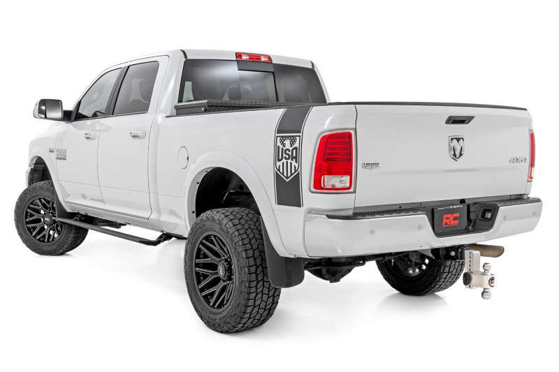 Rough Country Power Running Boards | Lighted| 10-23 Ram 2500 2WD/4WD | Crew Cab